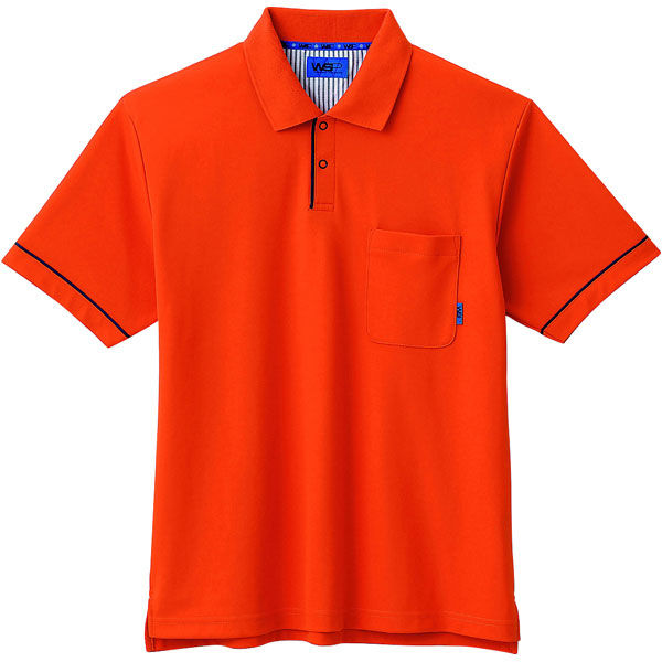 セロリー ポロシャツ（ユニセックス） オレンジ SS 65044（直送品）