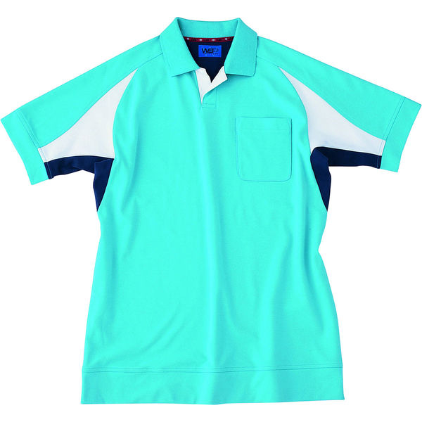 セロリー ポロシャツ（ユニセックス） サックス SS 65052（直送品）