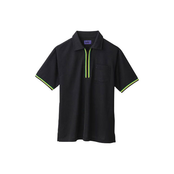 セロリー ポロシャツ（ユニセックス） ブラック L 65200（直送品）