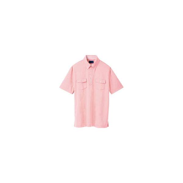 セロリー ポロシャツ（ユニセックス） ベビーピンク L 65246（直送品）