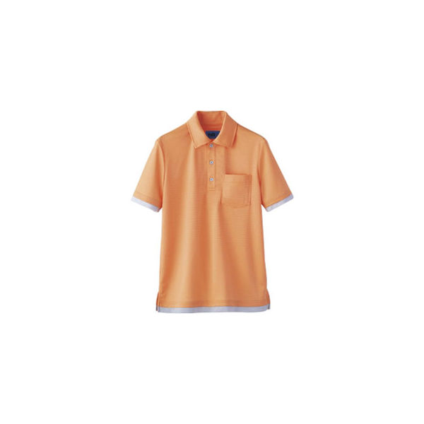 セロリー ポロシャツ（ユニセックス） オレンジ 4L 65427（直送品）