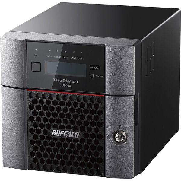 NAS（ネットワークハードディスク）4TB 2ドライブ テラステーション