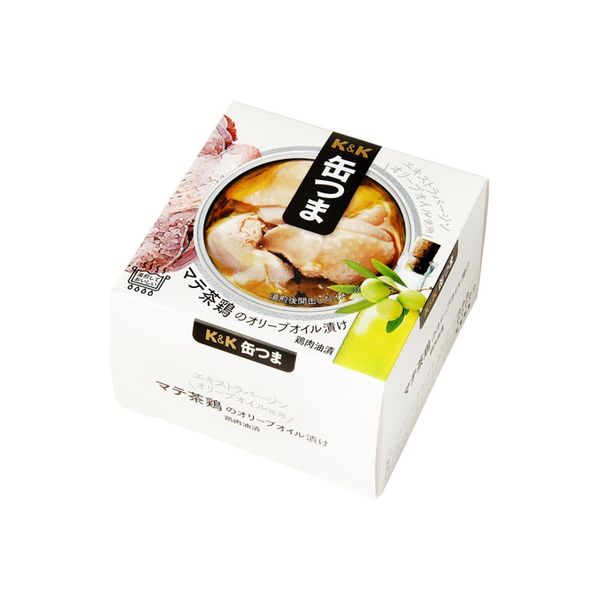 国分グループ本社 KK 缶つまレストラン マテ茶鶏オリーブオイル漬 携帯缶×12 0417199 1ケース（12入）（直送品）
