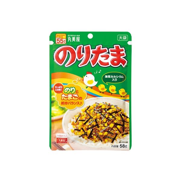 丸美屋 のりたま 大袋 58g×10 1964738 1ケース（10入） 丸美屋食品工業（直送品）