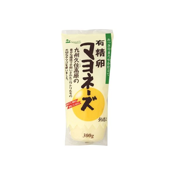 創健社 有精卵マヨネーズ 300g×10 2329042 1ケース（10入）（直送品）