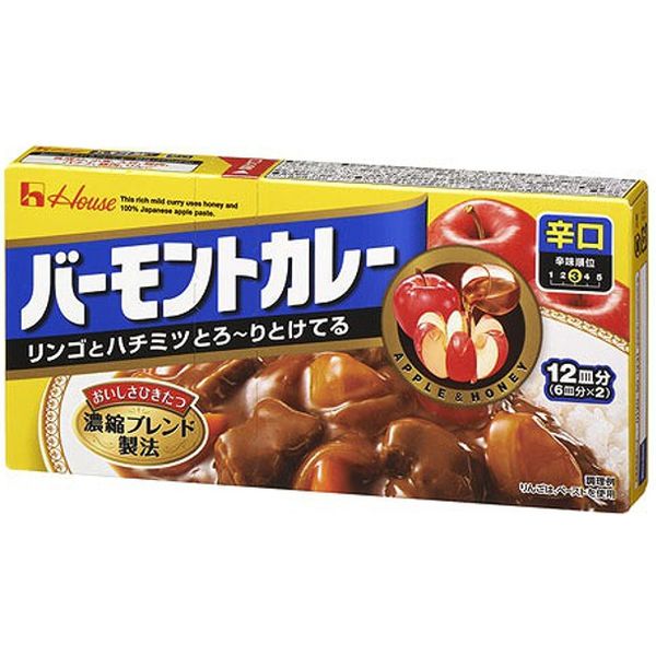 ハウス食品 ハウス バーモントカレー 辛口 230g x10 2551541（直送品）