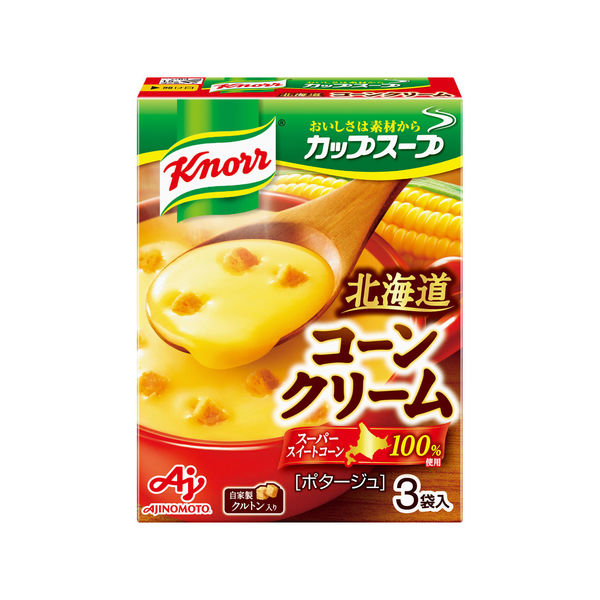 クノール　カップスープ　クリームオニオン　3食入　1セット（2箱）　味の素
