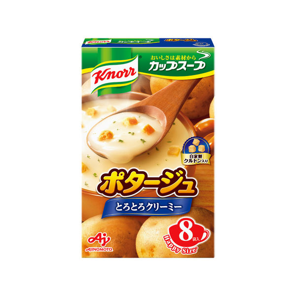 味の素 クノール カップスープ ポタージュ 8袋×6 2815990 1ケース（6入）（直送品）