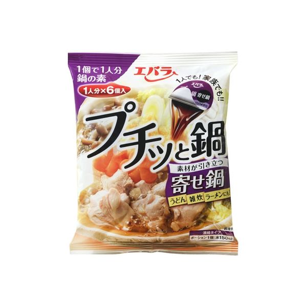 エバラ食品工業 エバラ プチッと鍋 寄せ鍋 23gX6個 x12 2908478 1セット(12個)（直送品）