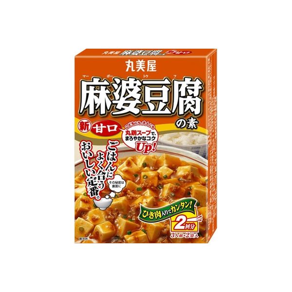 丸美屋 麻婆豆腐の素 甘口 162g×10 2962054 1ケース（10入） 丸美屋