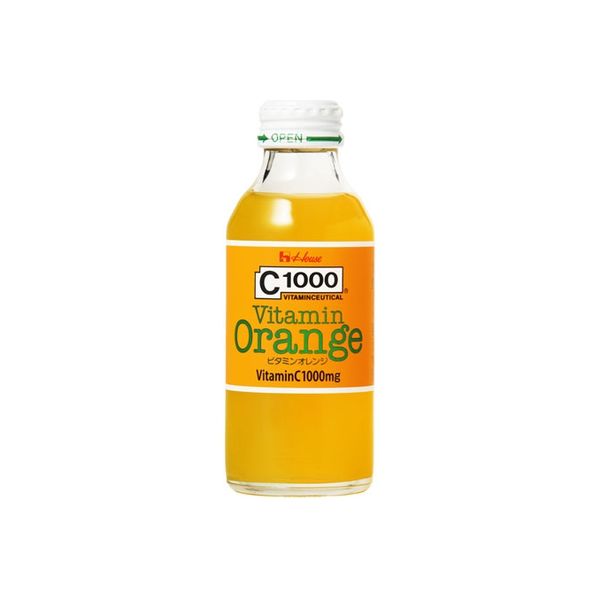 C1000ビタミンオレンジ瓶 140ml×6 3851980 1ケース（6入） ハウスウェルネスフーズ（直送品）