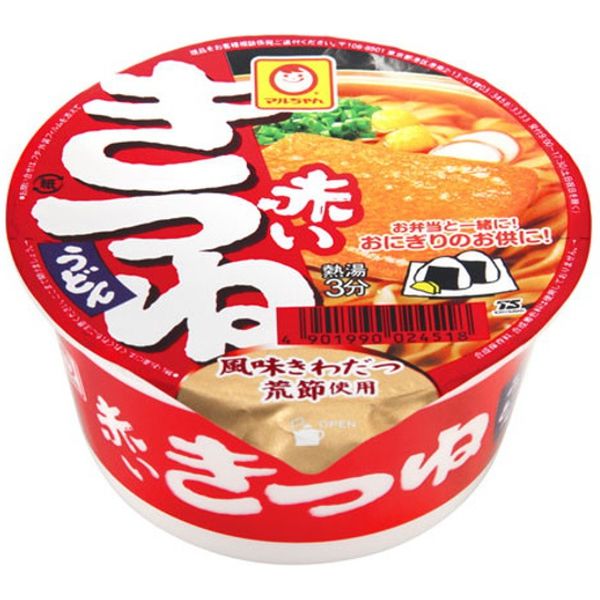 マルちゃん 赤いきつね 豆うどん 東 カップ 41g×12 5161191 1ケース（12入） 東洋水産（直送品）