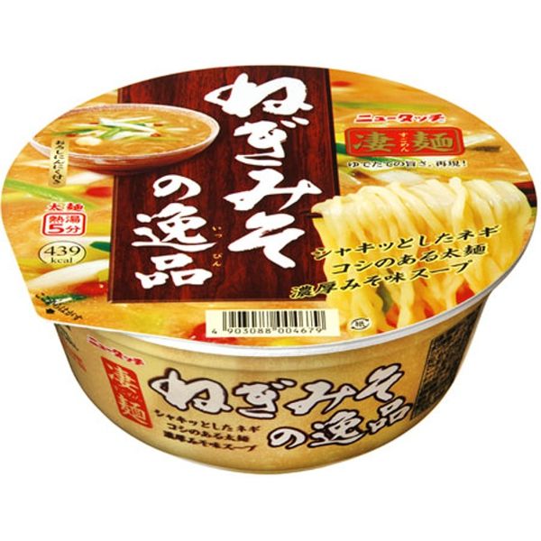 ヤマダイ ニュータッチ 凄麺 ねぎみその逸品 カップ 133g x12 5145238 1セット(12個)（直送品） - アスクル