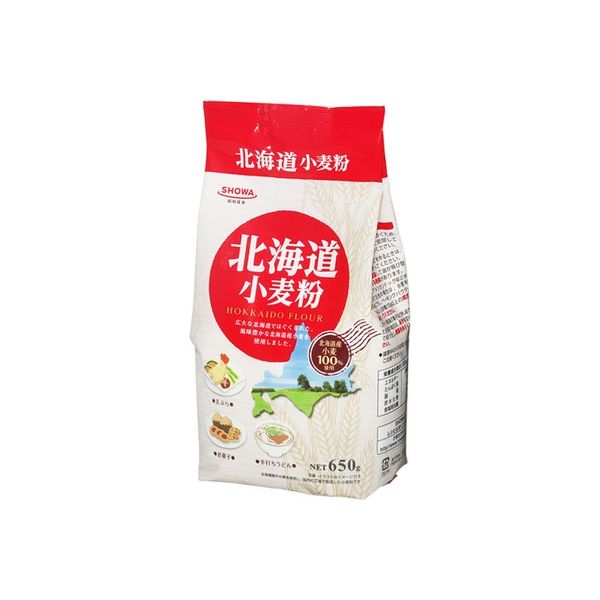 昭和産業 北海道小麦粉 650g×20 5224875 1ケース（20入）（直送品）