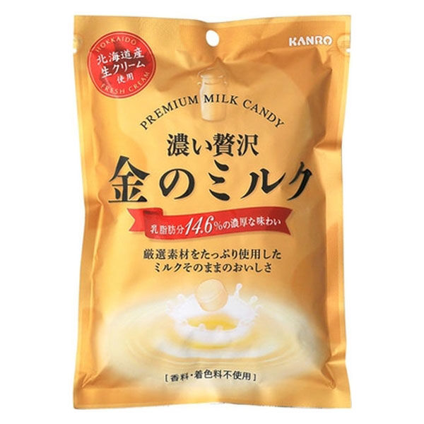 カンロ 金のミルクキャンディ 80g×6 5630464 1ケース（6入）（直送品