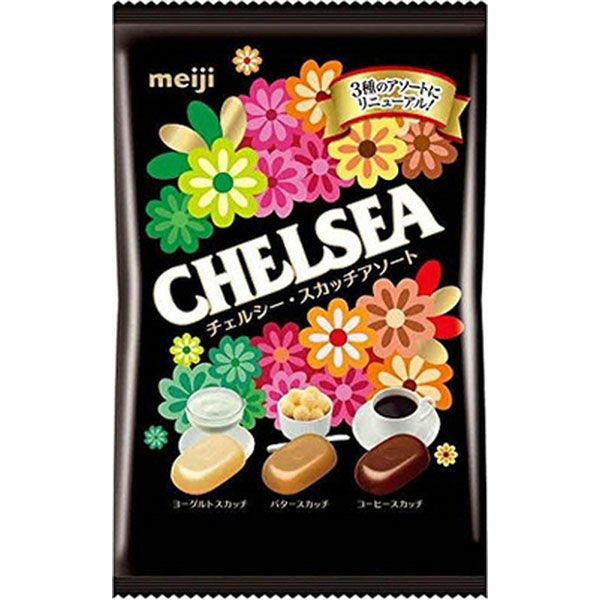 明治 チェルシー CHELSEA バター ヨーグルト コーヒー 飴 6袋 ① - 菓子