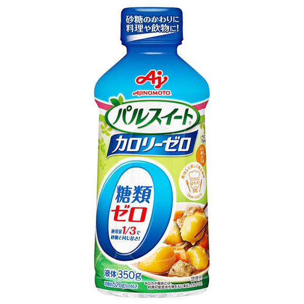 味の素 パルスィート カロリーゼロ 液体 350g×6 6501587 1ケース（6入）（直送品）