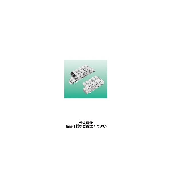 CKD ブロックマニホールド レギュレータ MNRB500AーLLC86ー3ーNG39ーD MNRB500A-LLC86-3-NG39-D 1個(直送品)
