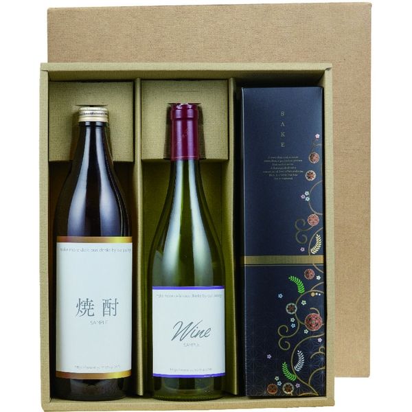 ヤマニパッケージ 本麻720ml・900ml兼用 3本 K-1306 1ケース（50