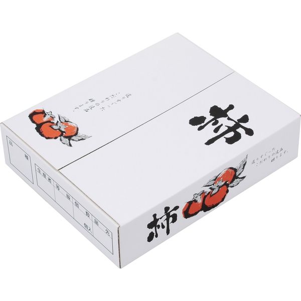 ヤマニパッケージ 柿の箱一段A式 L-2207 1ケース（50：10枚結束）（直送品）