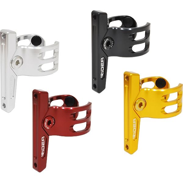 RIDEA Mini Velo Bottle Cage Adapter（Single arm） レッド FCAS（直送品）