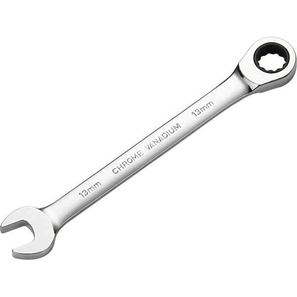 IceToolz コンビネーションラチェットレンチ 13mm シルバー 4113（直送品）