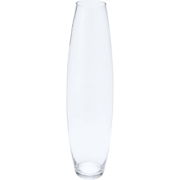 横浜ディスプレイミュージアム フラワーベース 花瓶 ガラスベースオーバルM RGB-752（直送品）