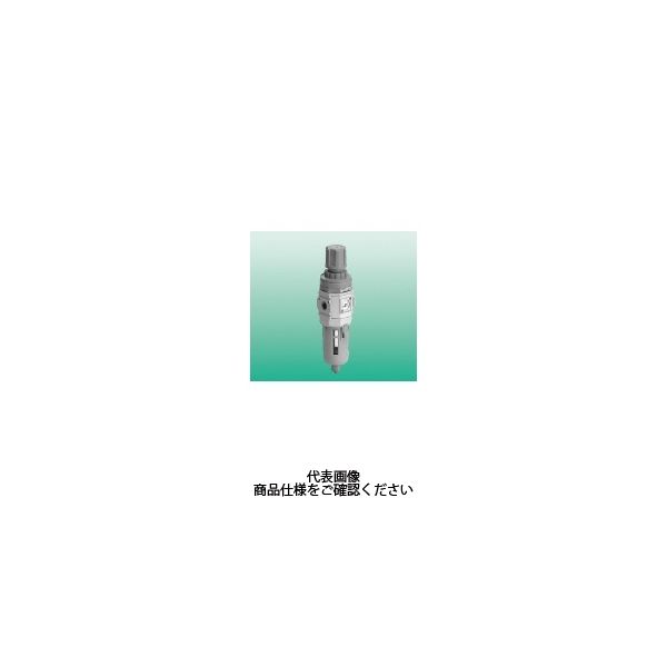 CKD フィルタレギュレータ 白色シリーズ W4000ー8GーWーMーA15GW W4000-8G-W-M-A15GW 1個(直送品)
