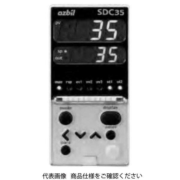 アズビル デジタル指示調節計 C35TC0UD330A 1個（直送品） 82,272円