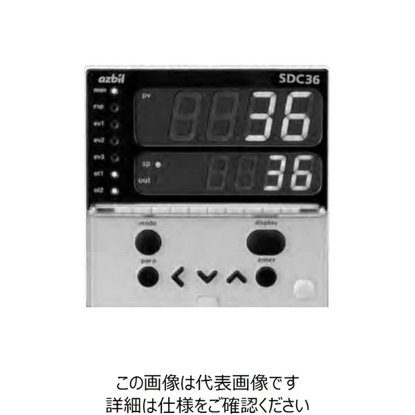 アズビル デジタル指示調節計 C36TR1UA1100 1個（直送品） - アスクル