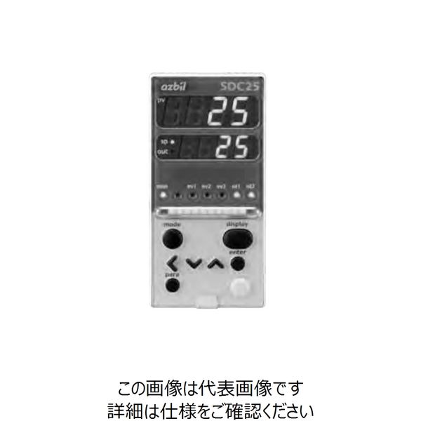 アズビル デジタル指示調節計 C25TR0UA1000 1個（直送品） - アスクル