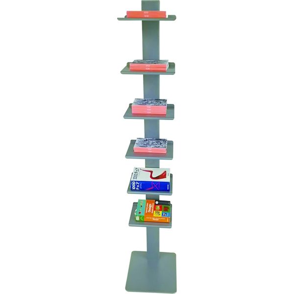 DOTTUS（ドッタス） ブックシェルフ TOWER6/タワー6 幅300×奥行300×高さ1500mm グレー tower6/grey 1台（取寄品）