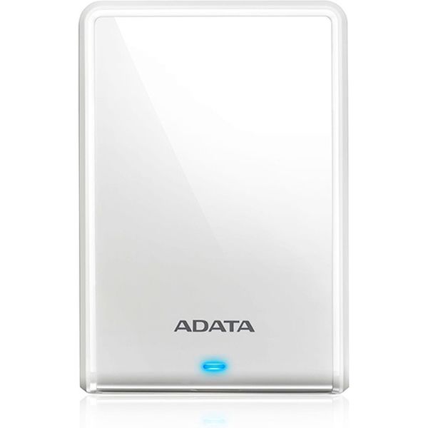 ADATA USB3.1 ポータブルHDD 1TB ホワイト AHV620S-1TU31-CWH（直送品