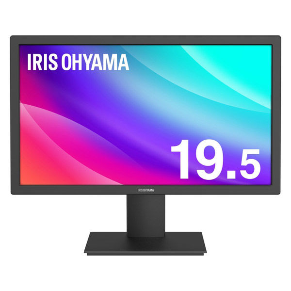 アイリスオーヤマ 19.5インチワイド液晶モニター ILD-A19HD-B　HDMI/D-Sub 1台
