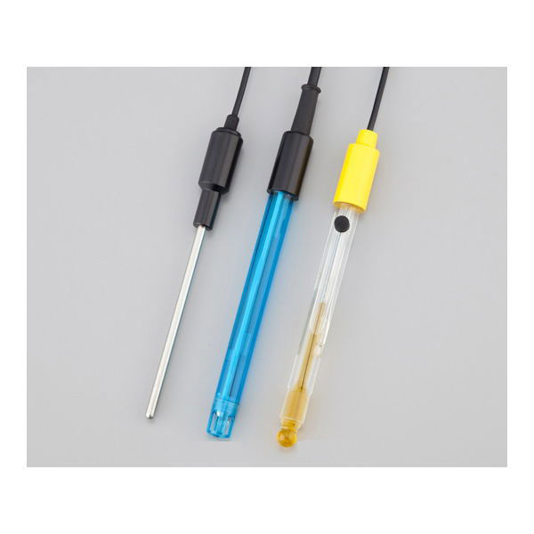 アズワン pH計(ラックトップ)用交換pH・温度センサー 2503-CNC1-054