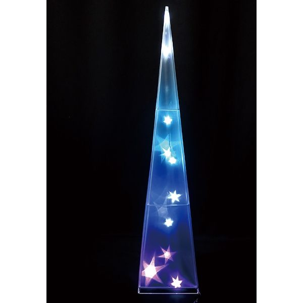 アルファ LEDトゥインクルホログラムツリー（ブルー） TG5-0049BU（直送品）