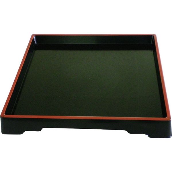 ニシキ 新ひぜん盛（50）赤フチ フタ付 2350502050 20組（5×4）（直送品）