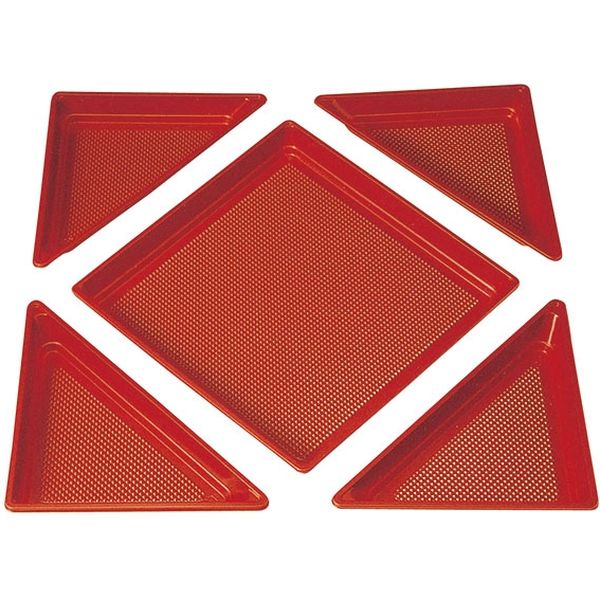 ニシキ 新ひぜん盛（40）中仕切A 赤 2621010400 20セット（直送品）