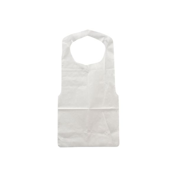 メディテックジャパン エプロン（A）平 白 00635665 2000枚（100×20）（直送品）