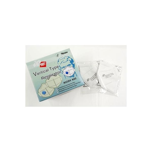 メディテックジャパン N95タテ型折り畳みマスク 00635662 600枚（30×20）（直送品）