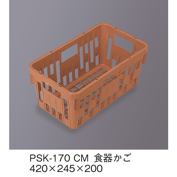 三信化工 食器かご SKラック キャメル PSK-170-CM（直送品）