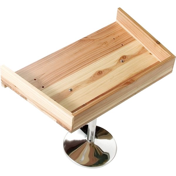 KMA　木製エンダー 白木　049-4511070　1台（直送品） 店舗什器／ディスプレイ用品 E1282435949(9799円)