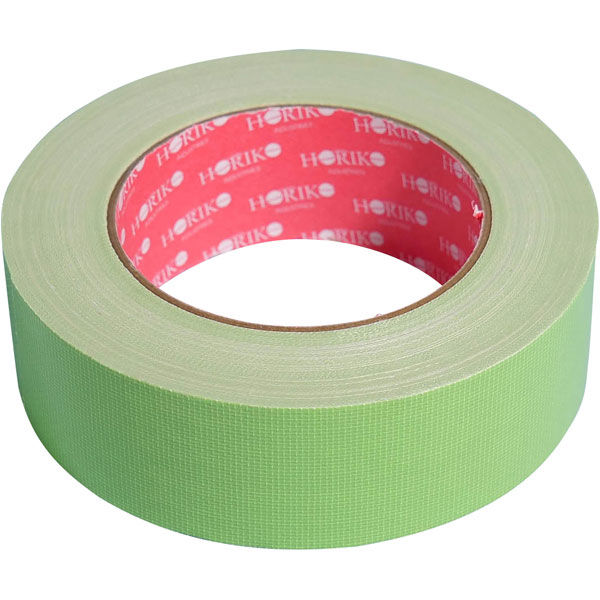ホリコー 布 養生テープ 緑 38幅 25M巻 6300003481（直送品）