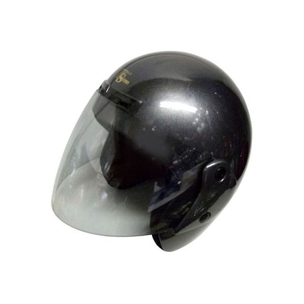 石野商会 ジェットヘルメット ガンメタ FS505B-GM（取寄品） - アスクル