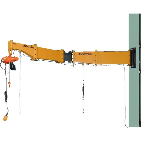 無段速電動チェーンブロック付ジブクレーン JBCN1530H スーパーツール（直送品）