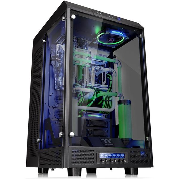 6278【美品】サーマルテイク TT Premium The Tower 900 Thermaltake TT Premium The Tower 900 CA-1H1-00F1WN-00（直送