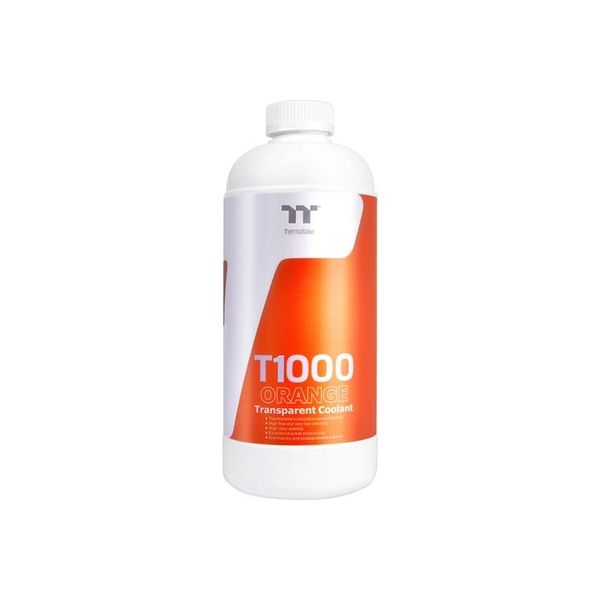 Thermaltake T1000 Transparent Coolant Orange 1000ml CL-W245-OS00OR-A（直送品）