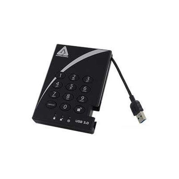 Apricorn Aegis Padlock USB 3.0 - Solid State Drive A25-3PL256-S256 （R2）（直送品）