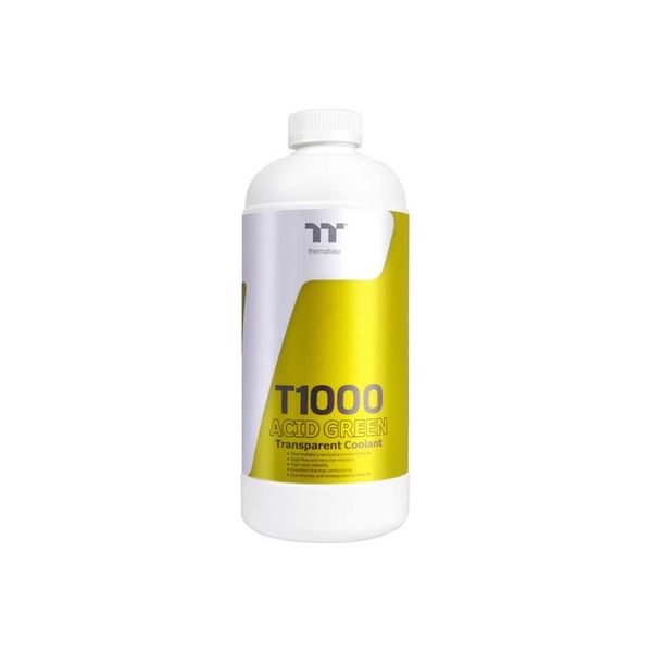 Thermaltake T1000 Transparent Coolant Acid Green 1000ml CL-W245-OS00AG-A（直送品）