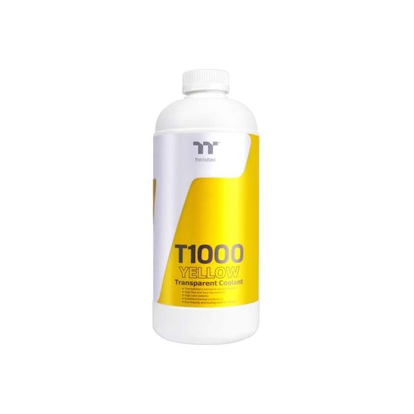 Thermaltake T1000 Transparent Coolant Yellow 1000ml CL-W245-OS00YE-A（直送品）